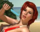 Sexy Scarlett At The Beach